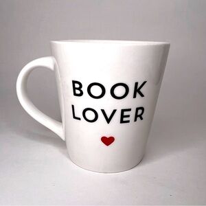 Book Lover Heart Ceramic Coffee Tea Mug by Chapters Indigo Approx 14-16oz